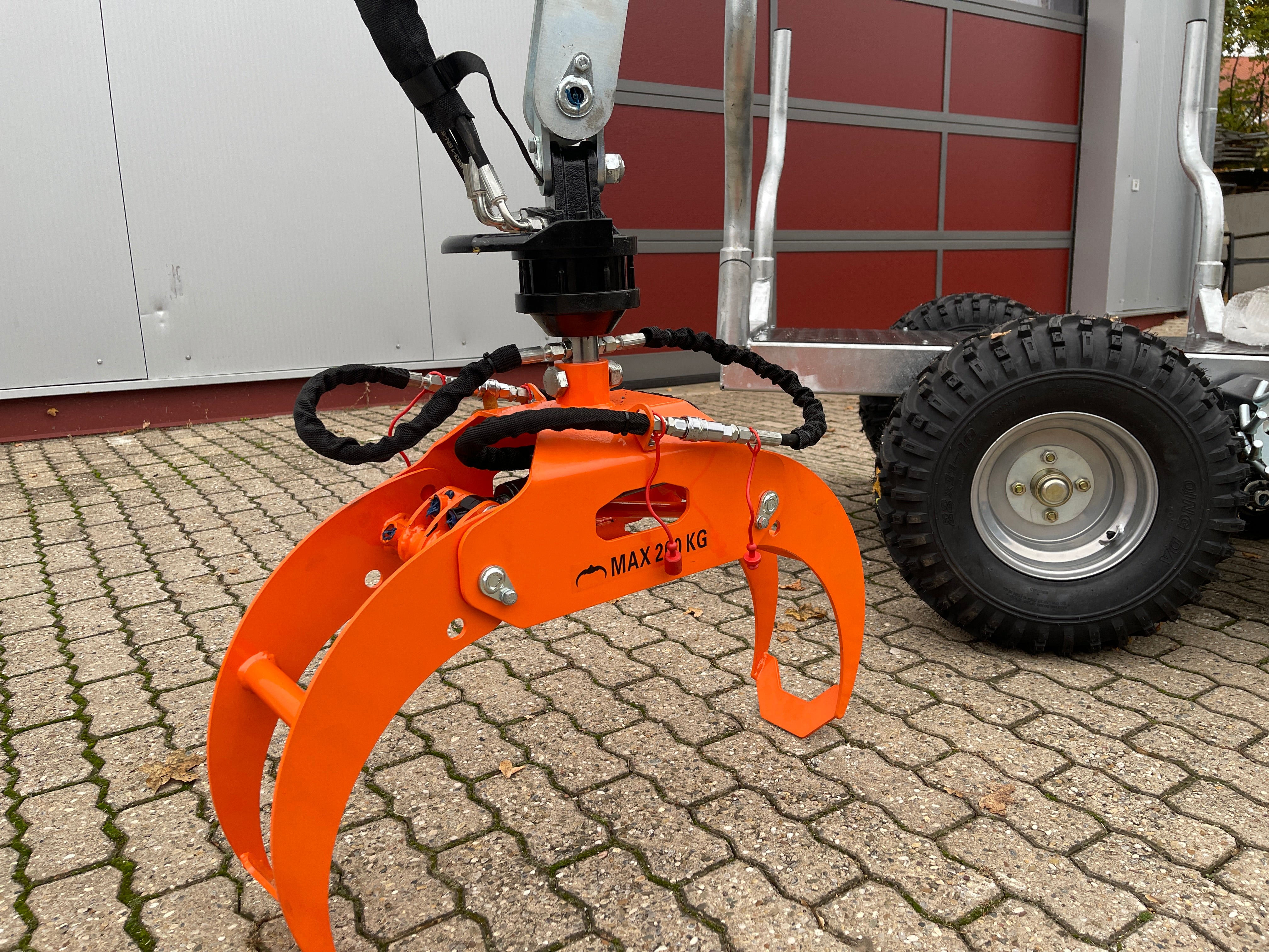 Quad Rückewagen. QSB-RW-361 ATV, UTV, Kleintraktor