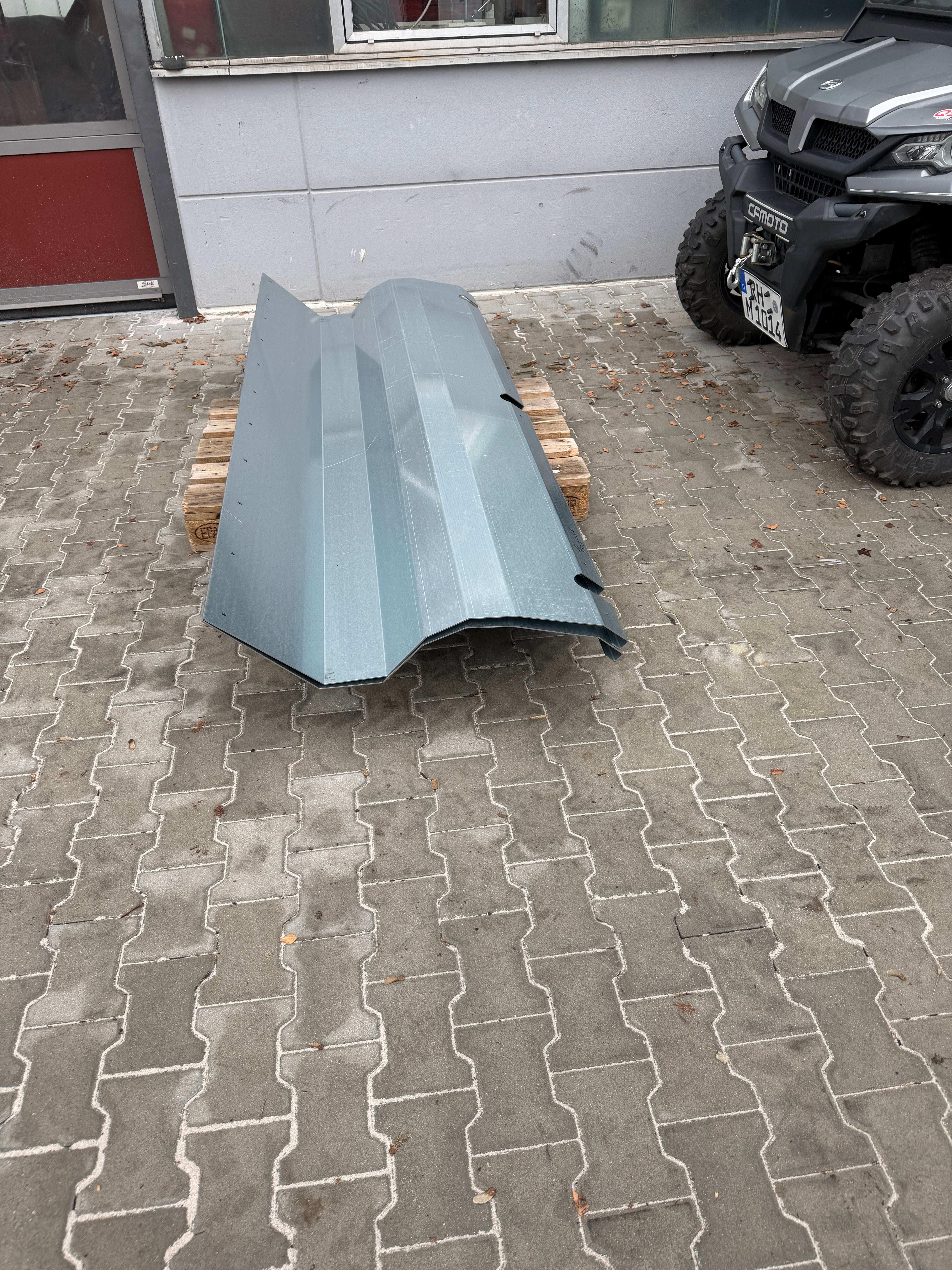 Reißigwanne QSB Rückewagen