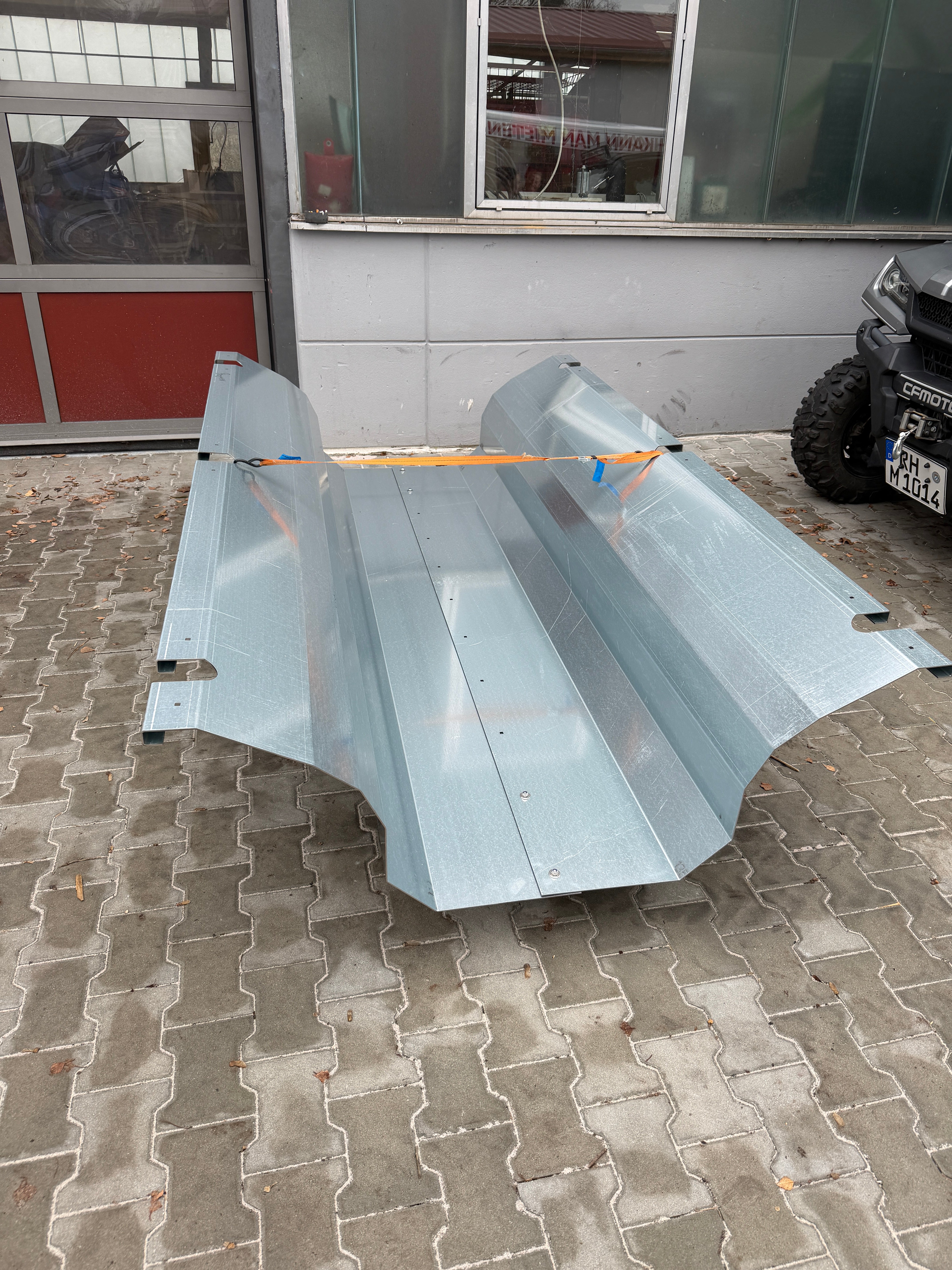 Reißigwanne QSB Rückewagen