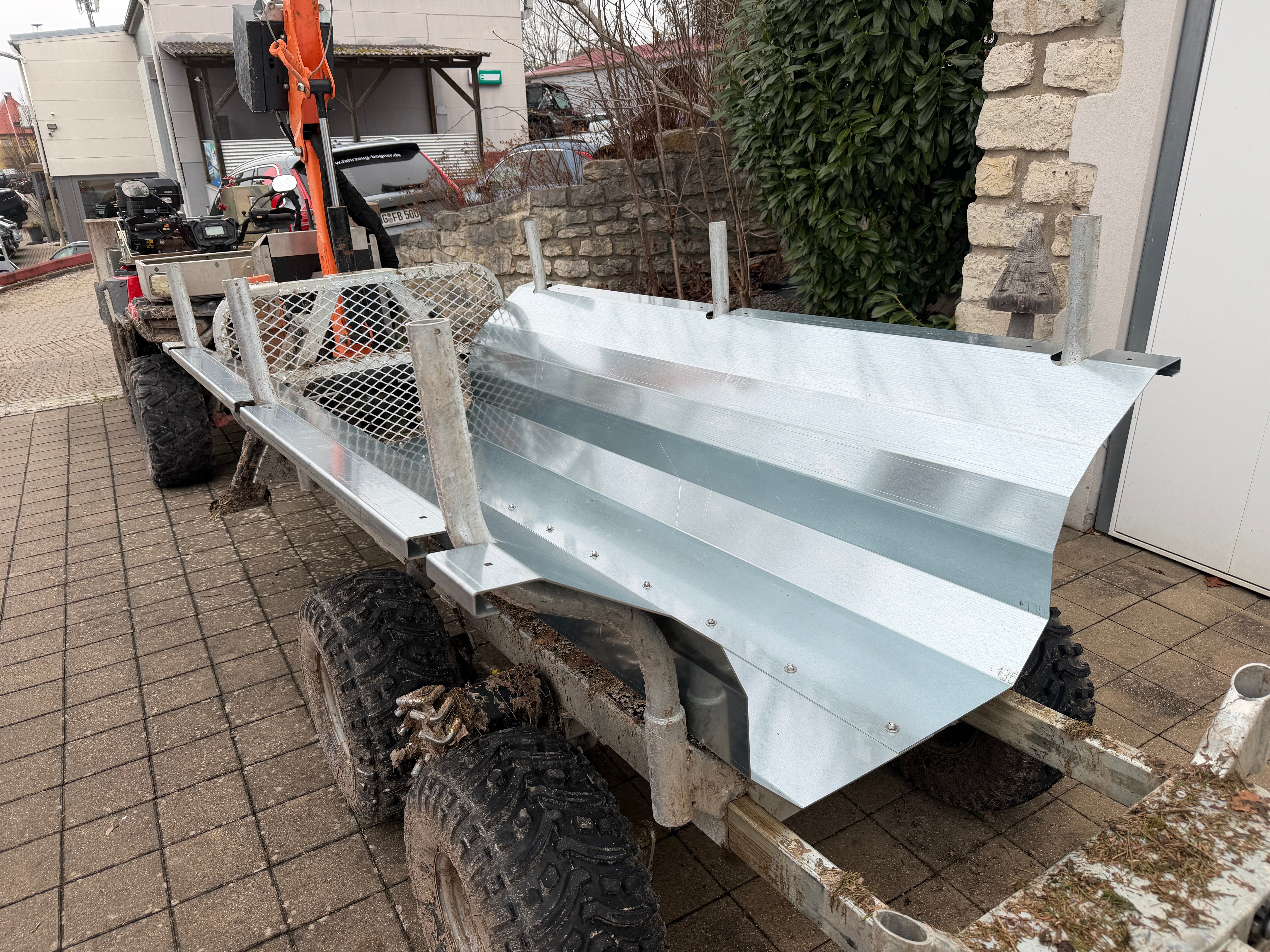 Reißigwanne QSB Rückewagen
