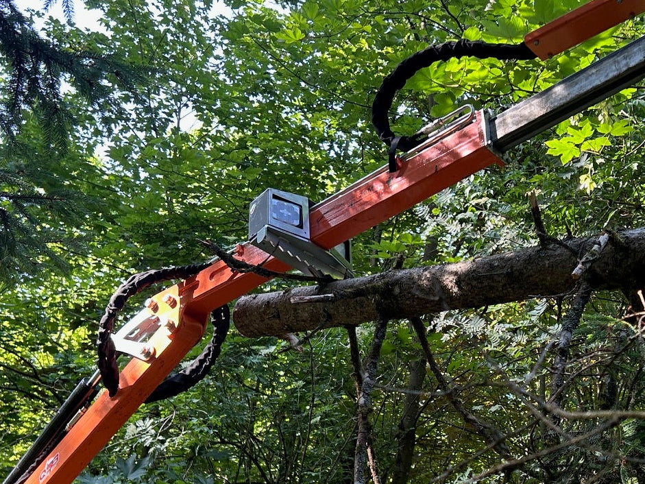 Arbeitsleuchte Kranausleger QSB-Rückewagen